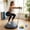 grey, variant on 23" Half Balance Ball Trainer, 1600lbs Anti-Slip Yoga Ball with Resistance Bands & Pump, Home Core Fitness for Pilates & All Levels, Black