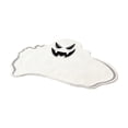 thumbnail image 2 of Halloween Ghost Shaped Soft Plush Floor Doormat, Non Slip Absorbent Polyester Rug, Festive Decorative Mat for Entryway Bathroom Kitchen Living Room Indoor Outdoor Holiday Display, 2 of 6