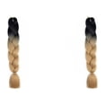 thumbnail image 3 of Seitruly Trenzas Con Extensiones De Cabello Trenzado Materiales Fáciles De Color Natural Alta Semejanza Con El Cabello Real Type17 NO17, 3 of 6
