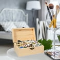 thumbnail image 6 of MRLESS Unfinished Wooden Jewelry Box Locking Clasp for Storage and Organization, 6 of 7