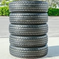 Set of 4 (FOUR) Roundrule ST Hikee Semi Steel ST 235/80R16 Load F 12