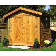 Greenstone Aspen Cedar Shake Shed Kit, 8' x 12'