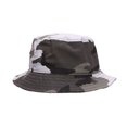 thumbnail image 2 of Sombrero de pesca del cubo en blanco de Top Headwear - Camo blanco - Pequeño / Medio TOP HEADWEAR Sombrero de copa, 2 of 2