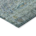 thumbnail image 3 of Addison Rugs Chantille Indoor/Outdoor Transitional Americana Teal Machine Washable Rectangle Rug, 3' x 5', 3 of 8