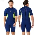 thumbnail image 3 of DIVE SAIL Traje de buceo 3MM Resistente al desgaste Pantalones cortos de manga corta Traje de neopreno Servicio prolongado Sensación de cuerpo fresco Accesorio de surf masculino azul marino M Scienceny OD019360-20, 3 of 7