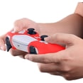 thumbnail image 3 of PS5 Controller Skin, Dustproof Durable Controller Grip Protector, Silicone Cover for Gamepad Anti-Slip Grip Silicone Cover Protector Case Compatible with Sony PS5 Gamepad Controller (Red), 3 of 7