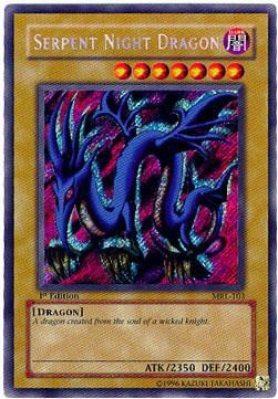 Secret Rare YuGiOh TCG Magic Ruler Card MRL-103 Serpent Night Dragon 