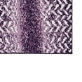 thumbnail image 5 of Better Trends Bath Rug Set 2 Piece Bath Mat Non Slip Micro Polyester Bathroom Floor Set, Shower, Tub, Casablanca Collection – (Purple), 5 of 5