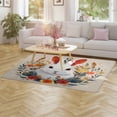 thumbnail image 3 of Easter Rabbit Carpet Rug for Home Living Room Bedroom Sofa Doormat Decor Area Rug Non-slip Mat, 3 of 7