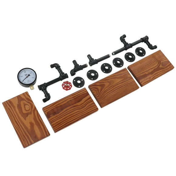 Shelf Retro Style Industrial Pipe Shelving Home Decoration for Bedroom Living Room