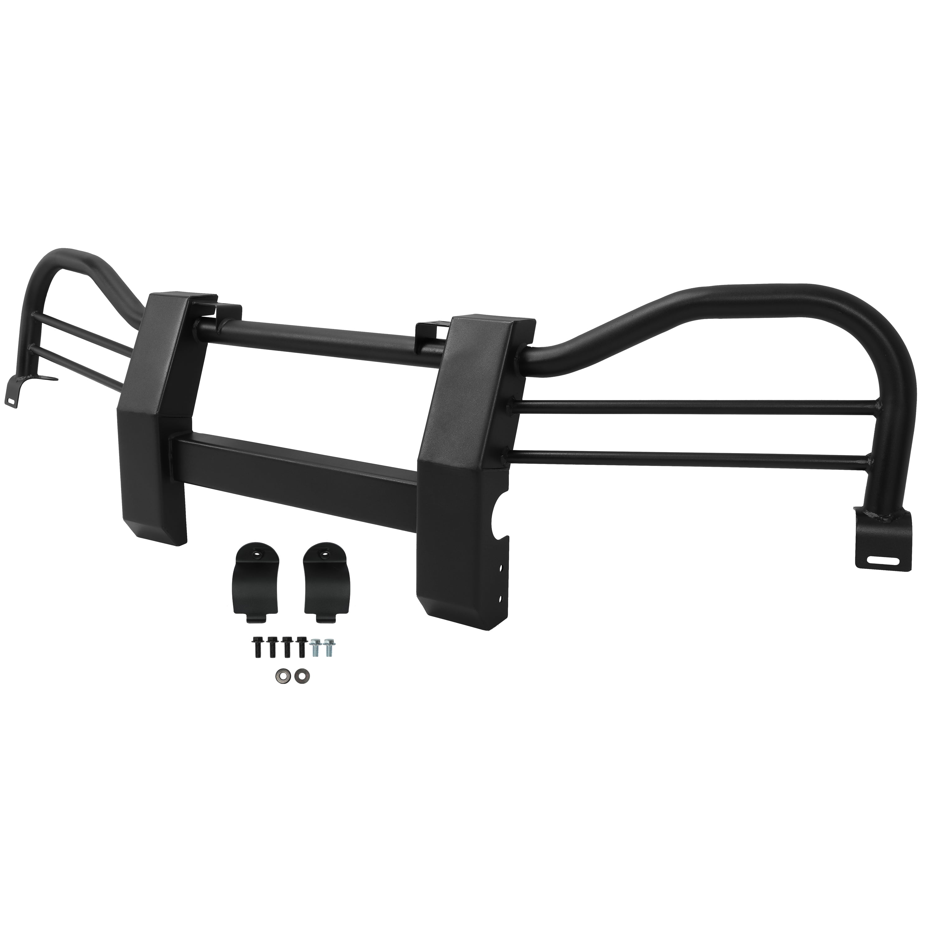 もも Kojem Front Bumper Brush Grille Guard Winch Mount for 15 16