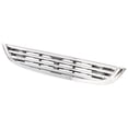 thumbnail image 3 of For 02-04 Mini Cooper Base Hatchback Front Grille Assembly Chrome Black Plastic, 3 of 5