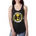 thumbnail image 2 of Wild Bobby Keep It Weird Alien Women Racerback Tank Top, 2 of 6