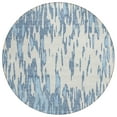 thumbnail image 2 of Addison Rugs Chantille Indoor/Outdoor Transitional Abstract Denim Washable Round Rug, 8' x 8', 2 of 6