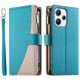 thumbnail image 3 of Funda cartera GANGXUN para Xiaomi Poco M6 Pro 5G , cuero PU con tarjetero, cremallera, correa de mano, soporte y protección 948°, 3 of 6