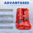 thumbnail image 3 of MITZONE Cylinder Head Valve Cover Compatible for 2007-2015 Mini Cooper Base R55-R61 non-S N16/N12 1.6L Replace 11127646554, 3 of 13