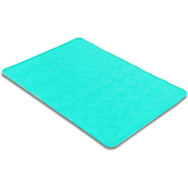 Cook Works Teal Silicone Baking Mat With Measurements