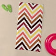 thumbnail image 3 of CafePress - Modern Chevron Stripes - Large Beach Towel, Soft 30"x60" Towel with Unique Design, 3 of 3
