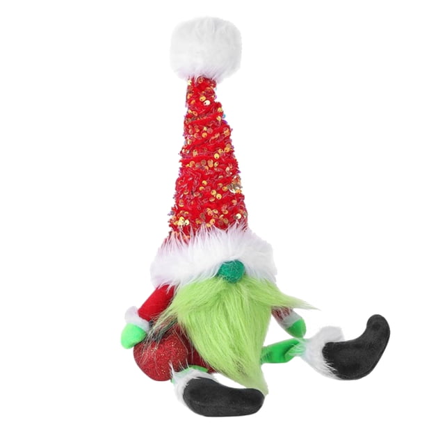 Billuyoard 2021 Acción de Gracias Navidad Enano Decoración Muñeca sin rostro Gnomos Elfo de peluche Juguete para regalo para niños Adornos de árbol de Kits de decoración para fiestas Bart Billuyoard HA007032-01B