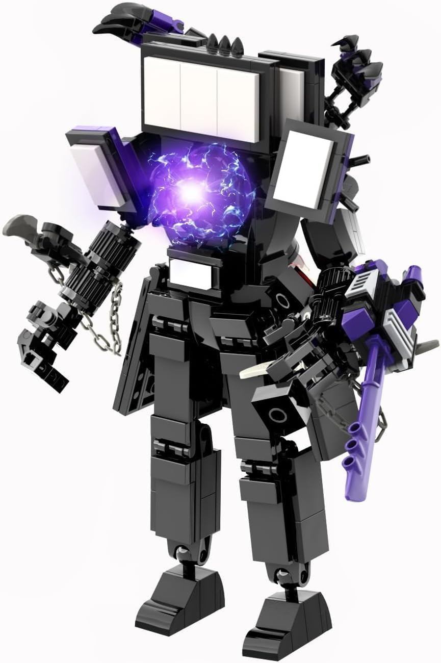 NAYIHOOP Skibidi Toilet Upgraded Titan TV Man Building Sets for Boy Adults Compatible with Lego