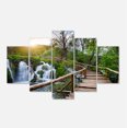 thumbnail image 2 of Pathway à Plitvice Lakes - Impression sur Toile Photographie de Paysage, 2 of 3