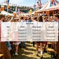 thumbnail image 4 of Oktoberfest Women Costume, Off Shoulder Suspender Dress, Embroidery Velvet Dirndl Dress, Beer Festival Party Dress, 4 of 4