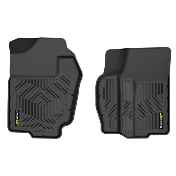 All Weather Front Floor Mats TPE Floor Liners 1st Row Fit For Dodge Ram 1500 1994-2001/Ram 2500 3500 1994-2002