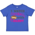 thumbnail image 3 of Inktastic I Watch Football with My Daddy Boys or Girls Toddler T-Shirt, 3 of 5