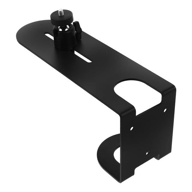 ETHZZLE Black Wall Mounted Projector Bracket with Adjustable Ceiling Mount and Smooth Silent Operation
