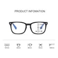 thumbnail image 6 of MAINYU Progressive Multifocus Reading Glasses Blue Light Blocking Computer Readers for Women Men Rectangular Eyewear Lightweight Magnification Presbyopia Eyeglasses, 6 of 8