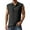 Black, variant on Men's Sleeveless Button Down Tank Top Shirt Gym Workout Running Beach Summer Tee Vest Big And Tall Muscle Fit Mens Summer Lightweight Pullover Tee Shirts