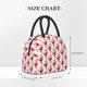 thumbnail image 2 of Balery Red Bloody Scary Hands Bolsa de Almuerzo para Mujeres, Caja de Almuerzo, Bolsa de Almuerzo Pequeña Impermeable, Tote de Almuerzo Reutilizable con Gran Capacidad, 2 of 6