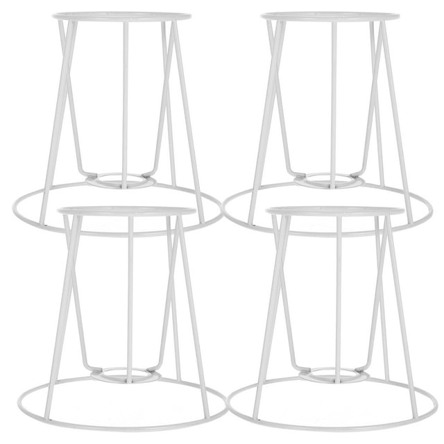 MasteelfCA 4 Pcs Lampshade Frame Iron Lampshade Bracket DIY Table Lampshade Racks