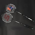 thumbnail image 1 of Badminton Racket,Carbon Aluminum Alloy Badminton Racquet Racket Convenient Use, 1 of 8