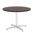 thumbnail image 1 of Bush Business Furniture Round Conference Table with Metal X Base in Mocha Cherry, 1 of 7
