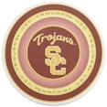 thumbnail image 2 of Lot de 4 sous-Verres Ronds en Boîte Cadeau (USC Trojans), 2 of 3