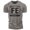 T-Shirt Warm Grey, variant on Gymish Ferrum Forever Workout T-Shirt for Men – Funny Gym Shirt, Lifting Tee, Deadlift Shirt, Heather Grey with Sleeve Logo, Small