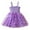 Purple, variant on FAOWME Child Girls Tulle Pageant Dress Party Butterfly Sleeveless Gown Dresses Purple 1-2 Years