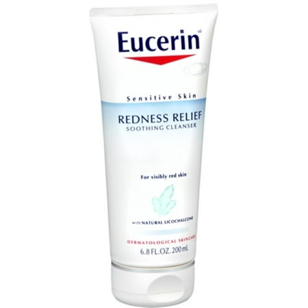 Eucerin Redness Relief Soothing Cleanser 6.80 oz (Best Skincare To Reduce Redness)