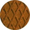 thumbnail image 1 of Ahgly Company Machine Washable Indoor Round Transitional Tomato Red Area Rugs, 3' Round, 1 of 7