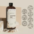 thumbnail image 4 of GoodMood 100% Pure Cold Pressed Castor Oil, Multipurpose Skin & Hair Moisturizer, 473 ml, 4 of 5