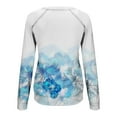thumbnail image 5 of WXLWZYWL Trendy Sweatshirts For Women 2023 Women Classic And Winter Floral Print Crewneck Long Sleeve Loose Sweatshirt Tops, 5 of 5