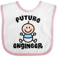 thumbnail image 3 of Inktastic Future Engineer Boys Baby Bib, 3 of 4