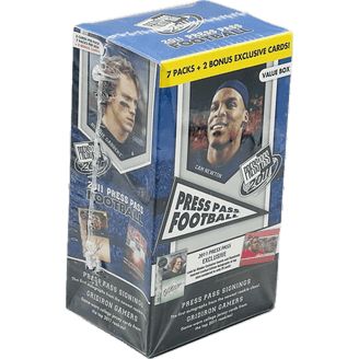 MJM International 2024 Football Mega Mystery Power Box NFL Trading