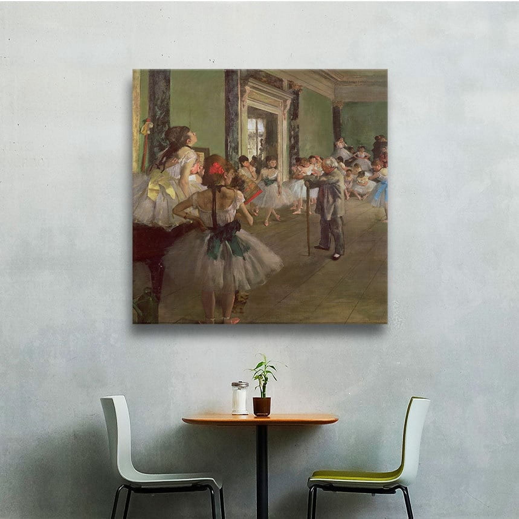 Edgar Degas "The Dancing Class" Gallery-wrapped Canvas Art