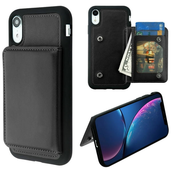 Pegacell Folio Flip Wallet Executive Wallet Protector Case for Apple iPhone XR - www.bagssaleusa.com ...