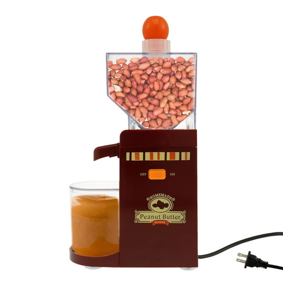 Peanut Butter Machine Maker Safe Easy to Clean Sauce Nut Grinder Versatile Kitchens Butter Machine Non Slip Peanut Butter Maker Nut Grinder for Kitchens