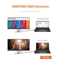 thumbnail image 3 of USB 3.0 to VGA Cable 6 Feet, CableCreation USB to VGA Adapter Cord 1080P @ 60Hz, External Video Card, Only Support Windows 10/8.1/8 / 7 (NO XP/Vista/Mac OS X), Black, 3 of 7