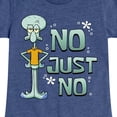 thumbnail image 3 of SpongeBob SquarePants - No Just No - Toddler & Youth Girls Short Sleeve Graphic T-Shirt, 3 of 6