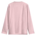 thumbnail image 4 of Tiijoy Girls Cute Cat Graphic T-Shirt Casual Long Sleeve T Shirt Top, Pink, Sizes 3-14, 4 of 4